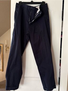 Banana Republic Navy Blue Men's Chinos
